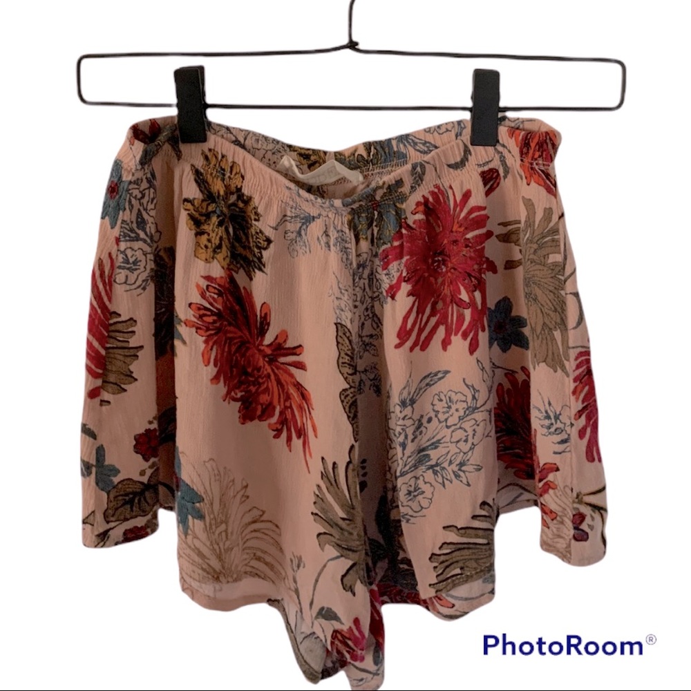 AUDREY 3+1 Floral Print Shorts